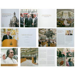 für Stiftung Frauenkirche, Fotodokumentation Friedensnobelpreisträger Elbaradei in der Frauenkirche